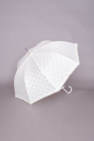 Αδιάβροχη ρομαντική δαντελένια ομπρέλα ιδανική τόσο για τον ήλιο όσο και τη βροχή, ακόμα και για την ημέρα του γάμου σας!